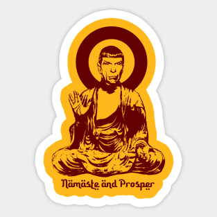 STAR TREK - Namaste & Prosper Sticker